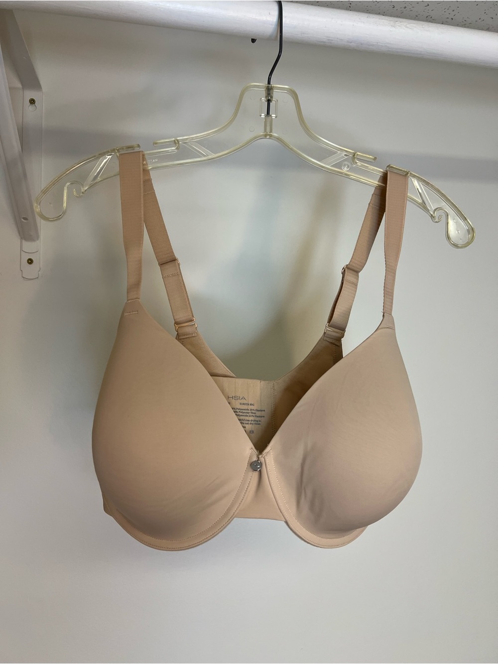 NWT HSIA Beige Underwire Bra- 36G